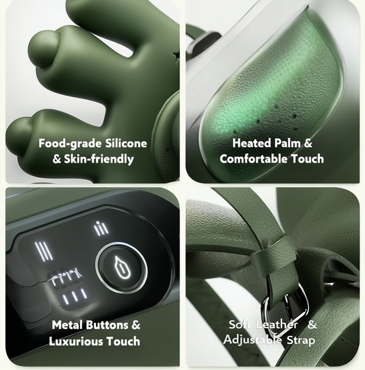 Deep Tissue Shiatsu Neck & Shoulder Massager with Heat