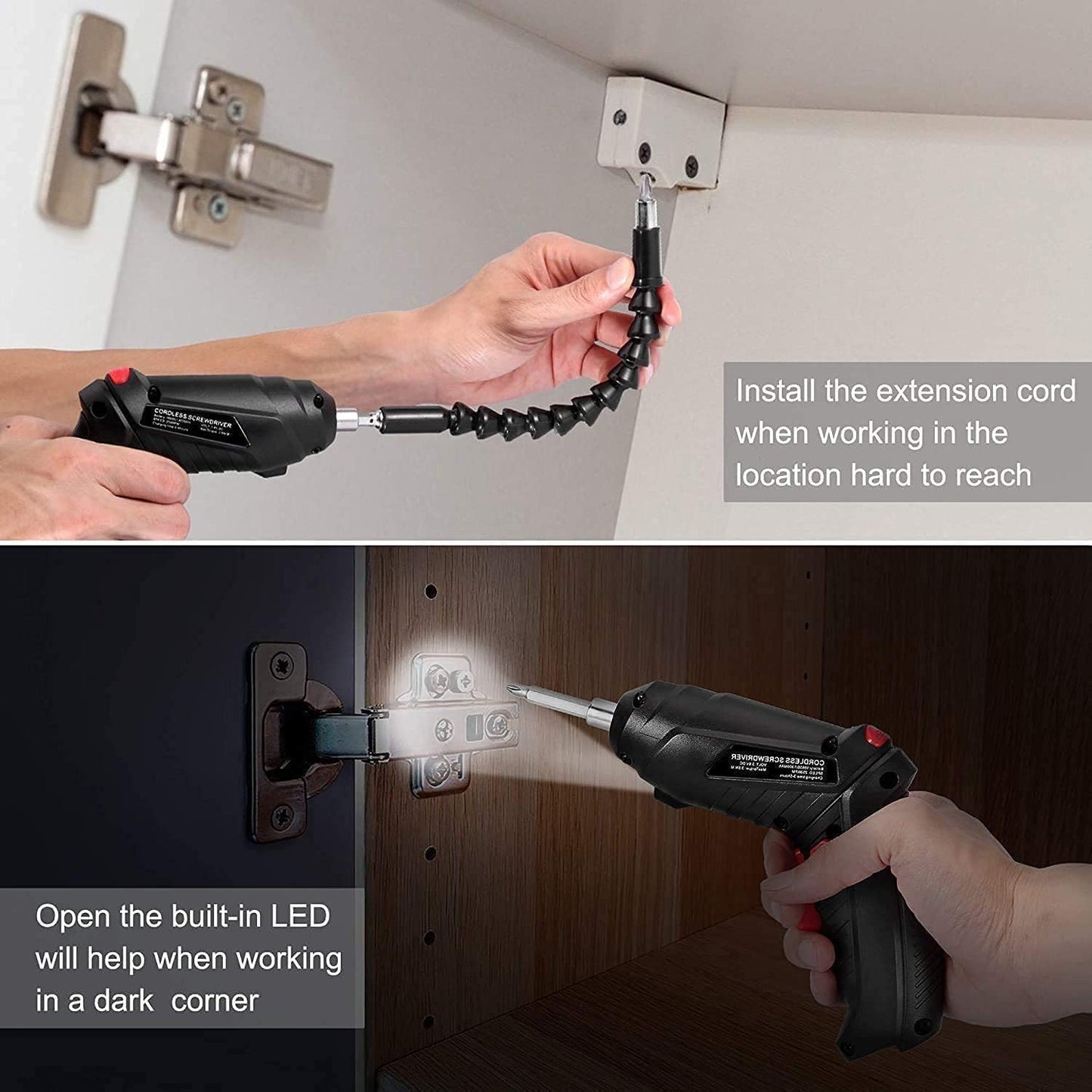 47-in-1 Multi-Purpose Screwdriver & Drill Bit Set