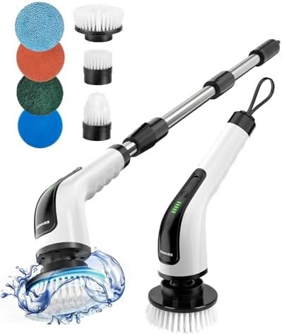 9-in-1 Electric Spin Scrubber – Smart Cleaning, Zero Effort
