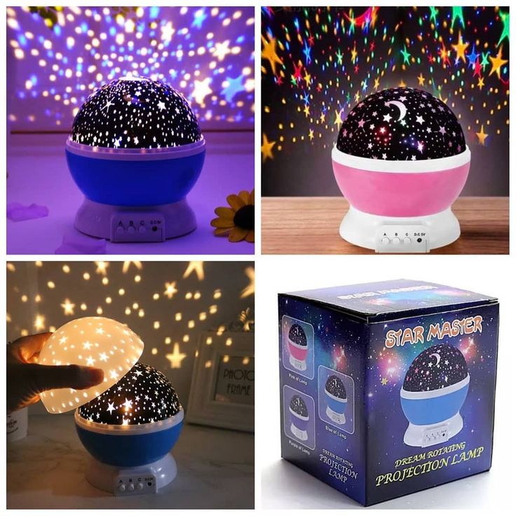 One94Store Star Master Projector Night Light – Romantic LED Sky Projector Lamp with USB Cable – Colorful Rotating Galaxy Light for Bedroom, Kids, and Home Décor (Assorted Color)